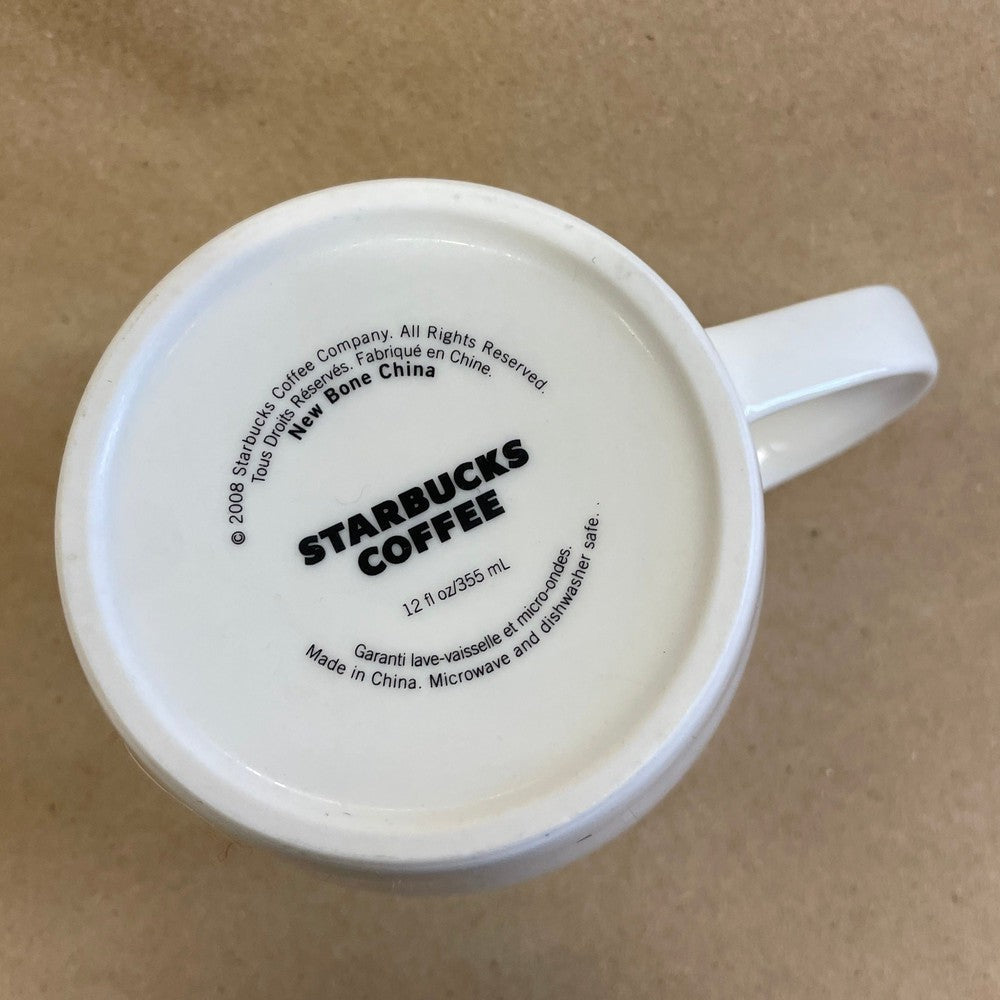 Starbucks New Bone China Siren Logo Mug-2008