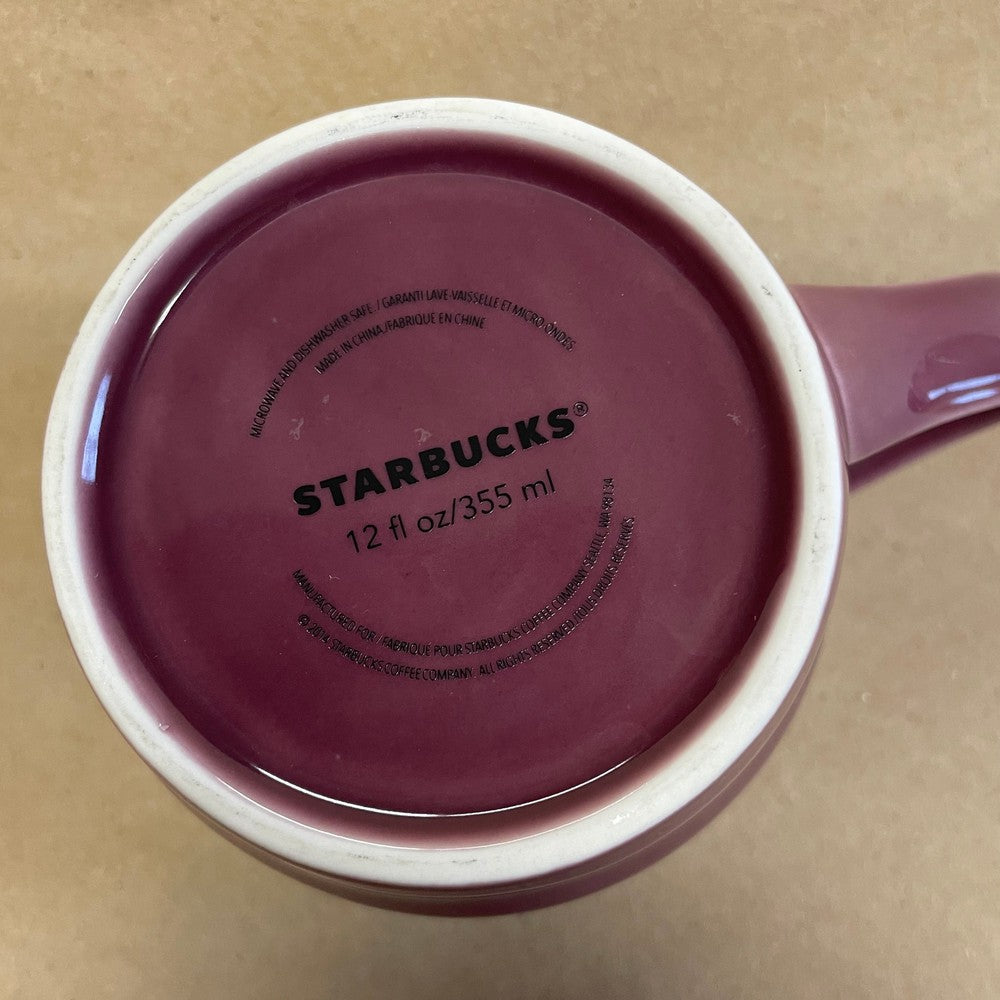 Starbucks Purple Swirl Mug-2014