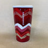 Starbucks Red Ceramic Tumbler Mug-2014