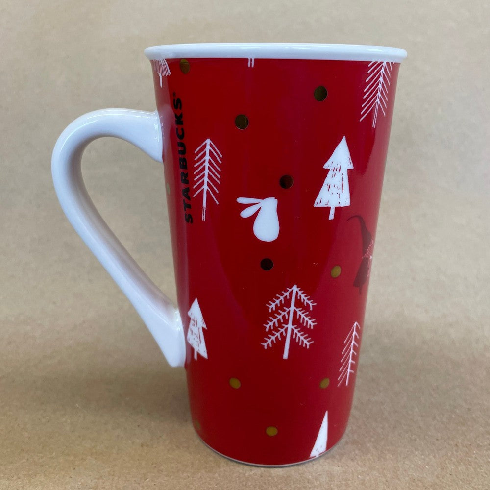 Starbucks Red Christmas Holiday Tall Mug-2019