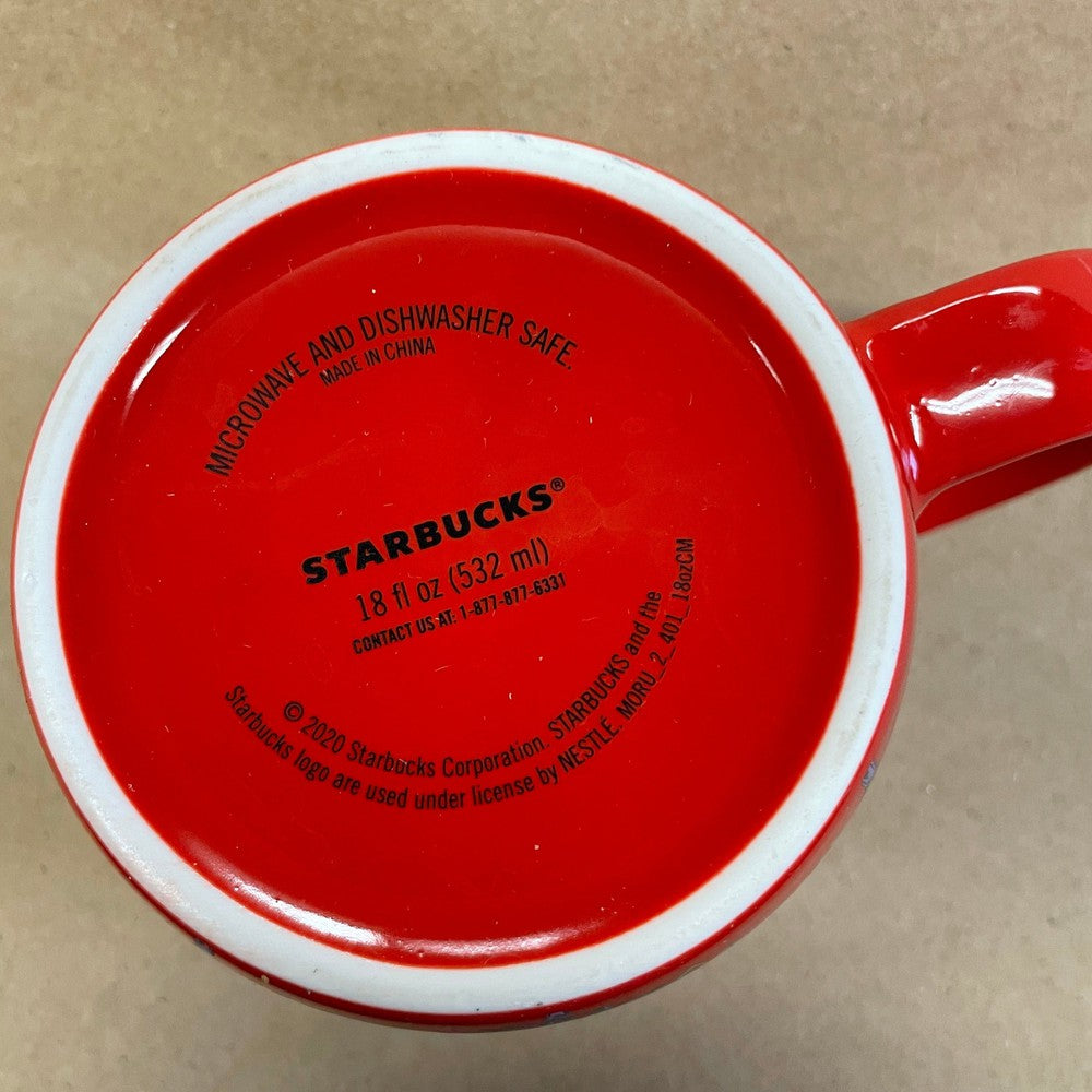 Starbucks Red Holiday Trees Siren Mug-2020