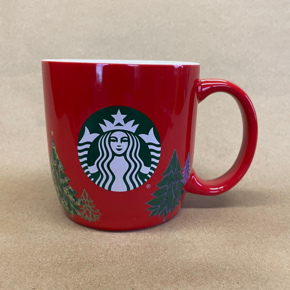 Starbucks Red Holiday Trees Siren Mug-2020