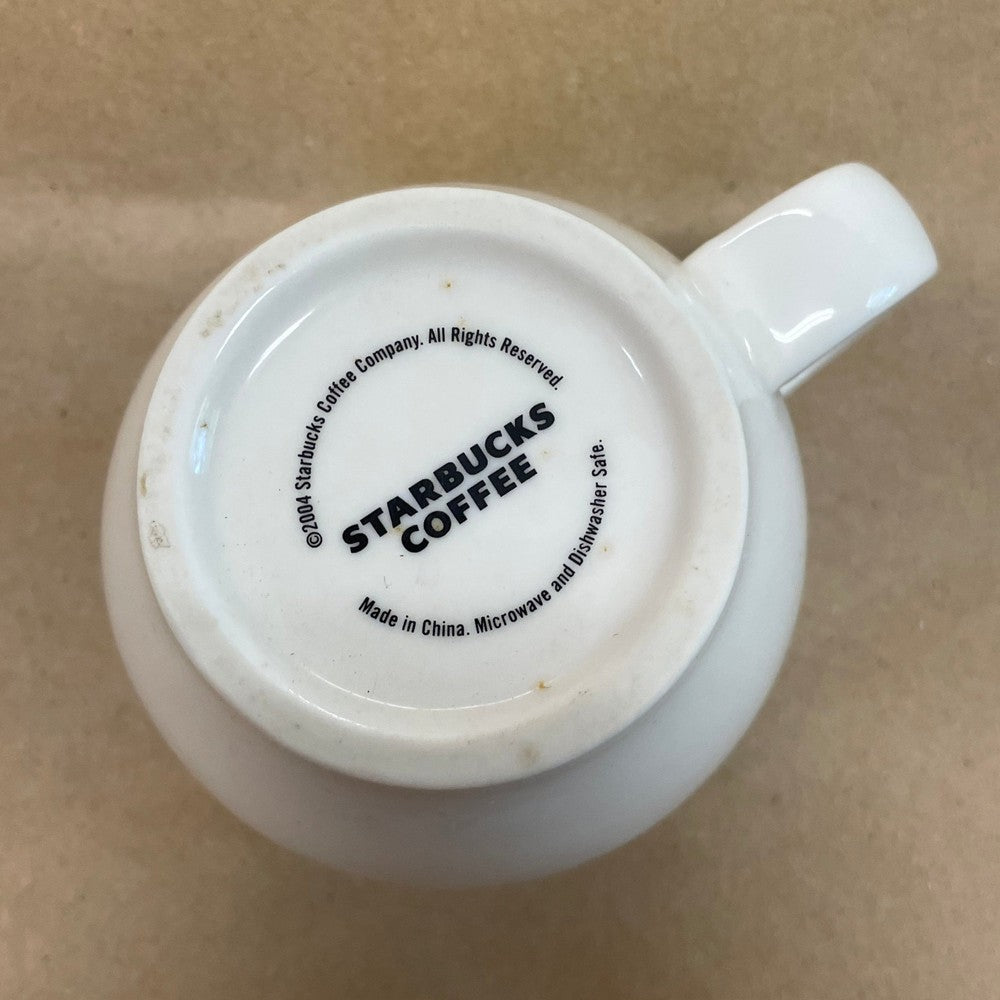 Starbucks Red Steaming Cup Logo Mug-2004