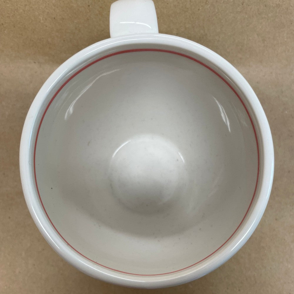 Starbucks Red Steaming Cup Logo Mug-2004