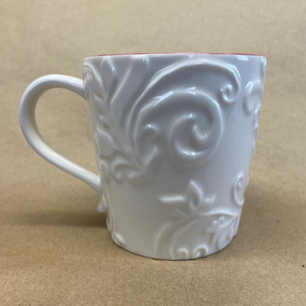 Starbucks Reinbeer Embossed Christmas Mug-2009