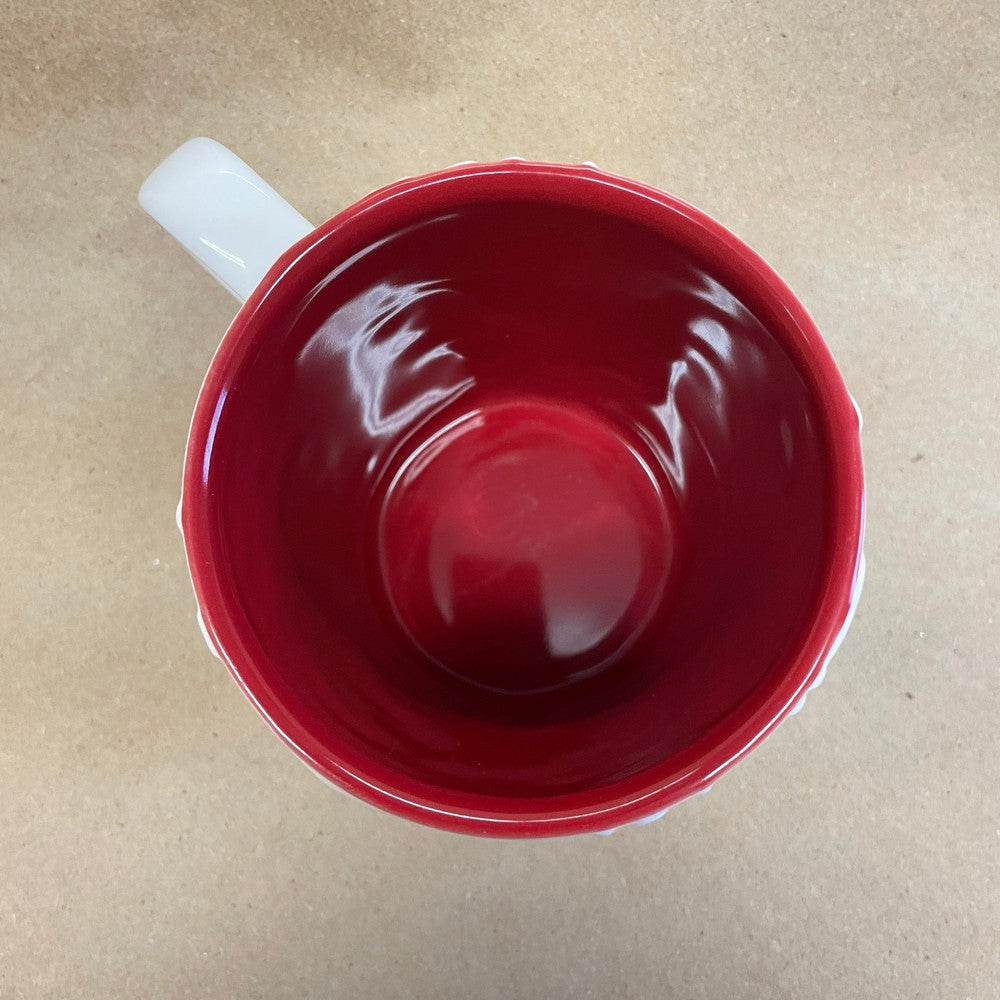 Starbucks Reinbeer Embossed Christmas Mug-2009