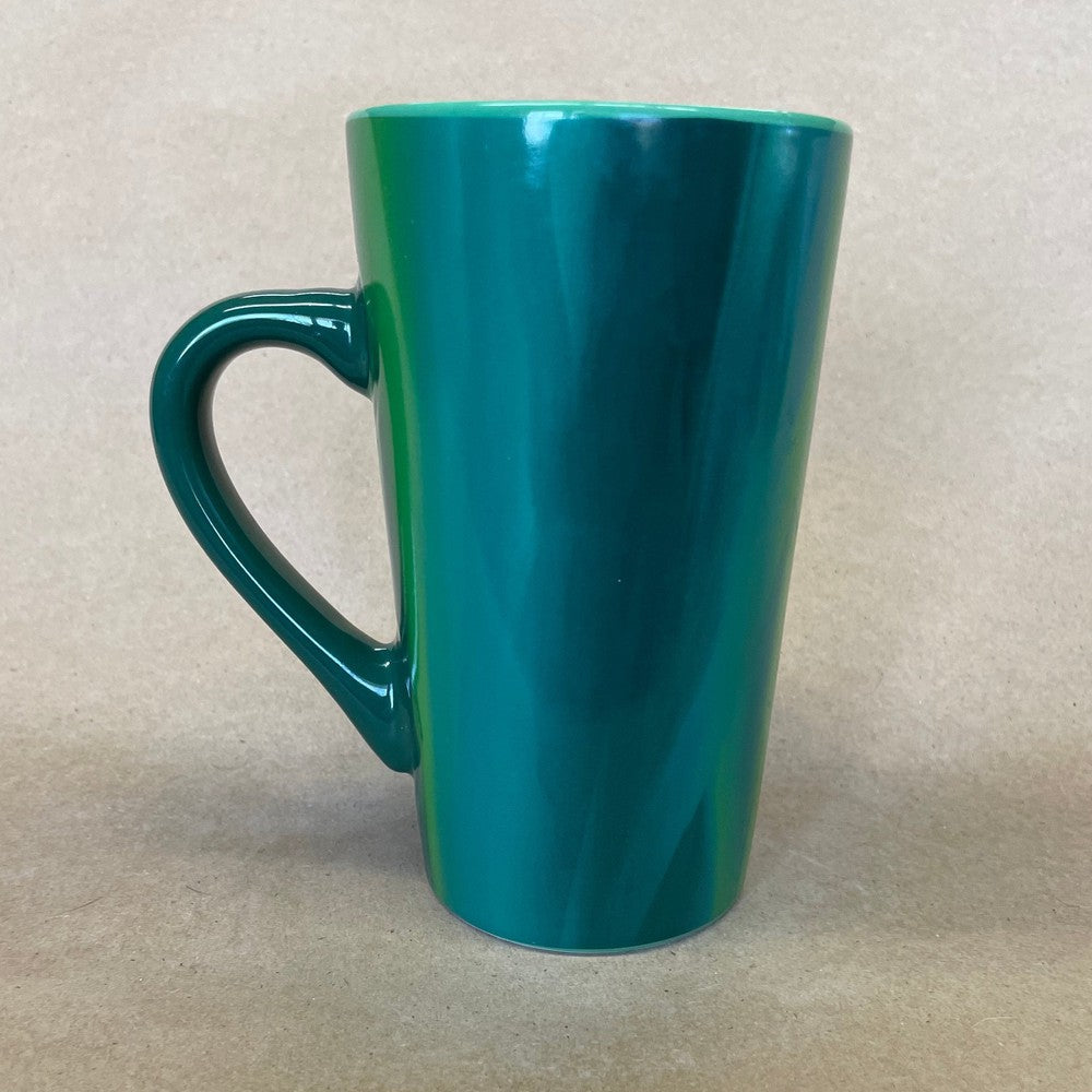 Starbucks Siren Tall Green Variegated Stripe Mug-2022