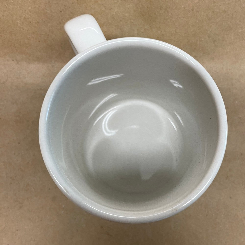 Starbucks Small White with Green Logo Mug-2004