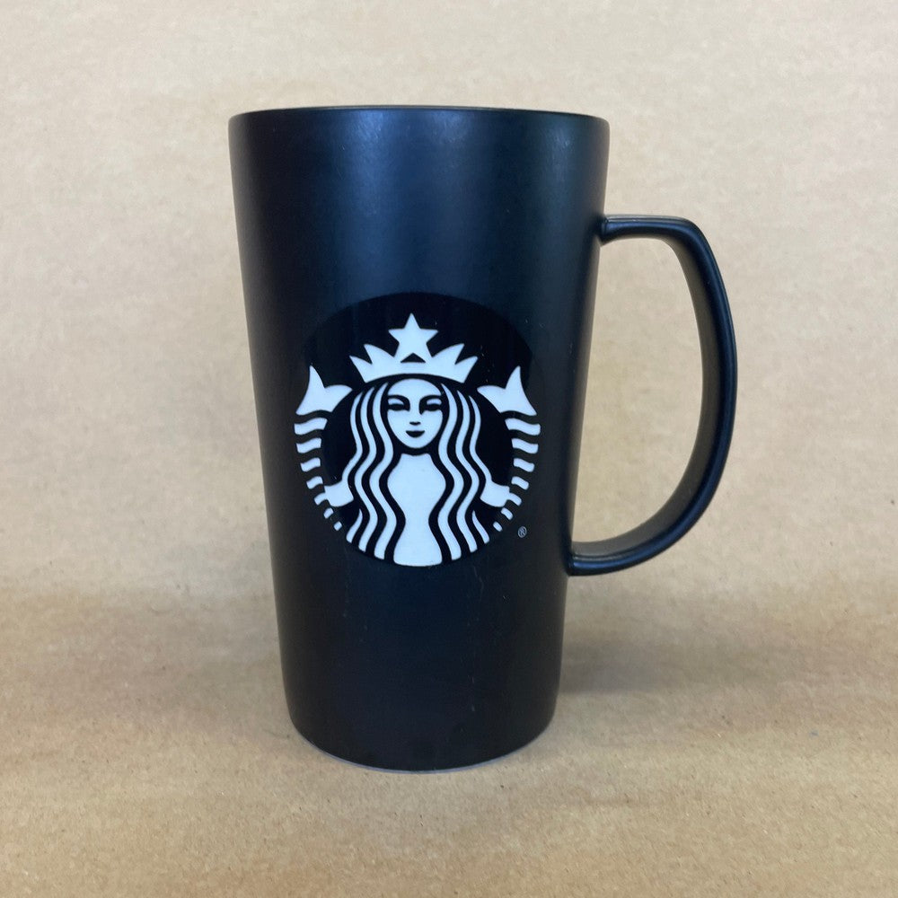 Starbucks Tall Black with White Siren Mug-2015