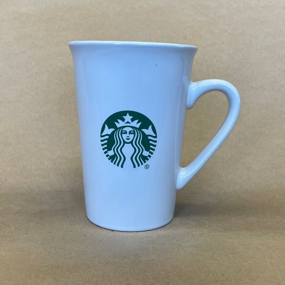 Starbucks Tall White with Green Siren Mug