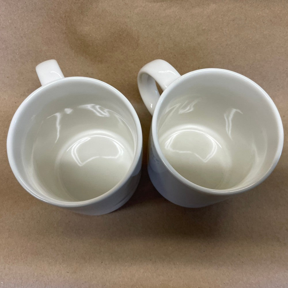 Starbucks White Est. 1971 Mugs-2018 Pair