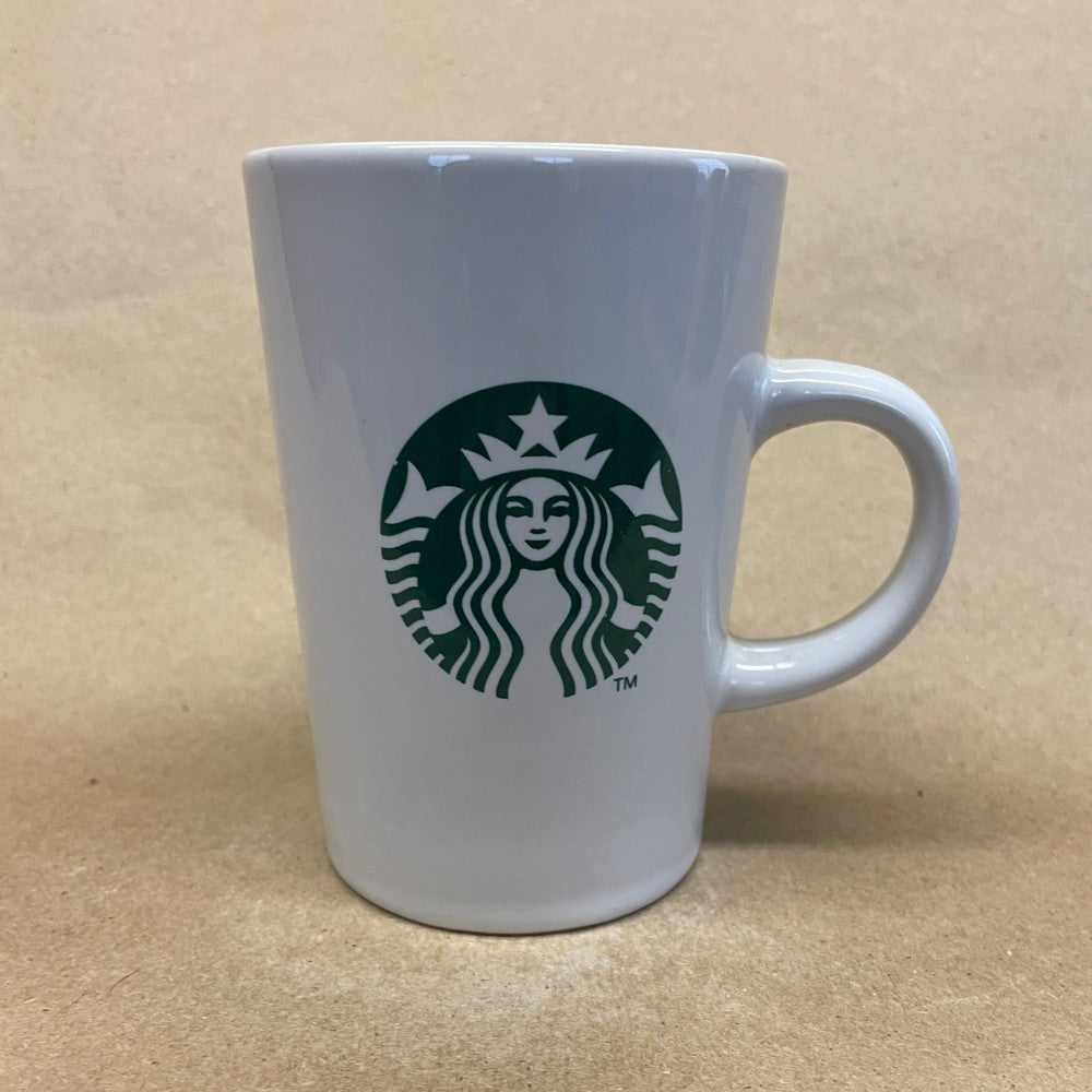 Starbucks White Green Siren Mug-2011