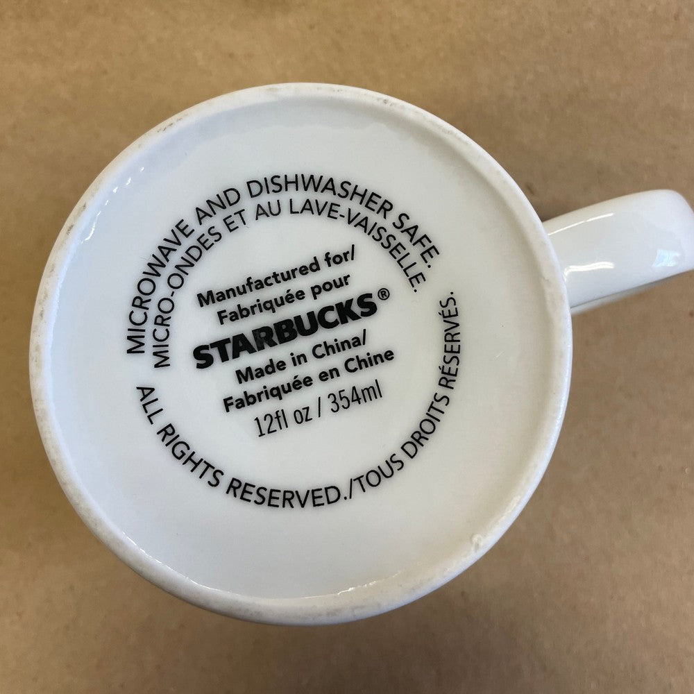 Starbucks White Siren Logo Mug