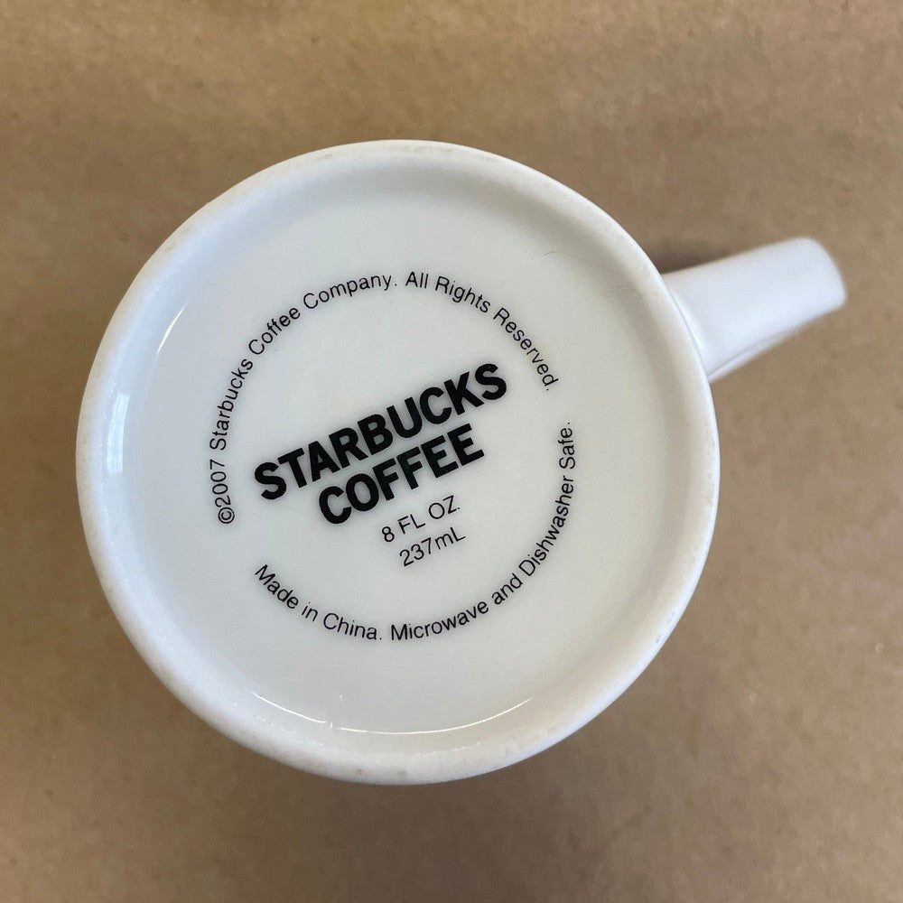 Starbucks White Siren Tea Tapered Mug-2007