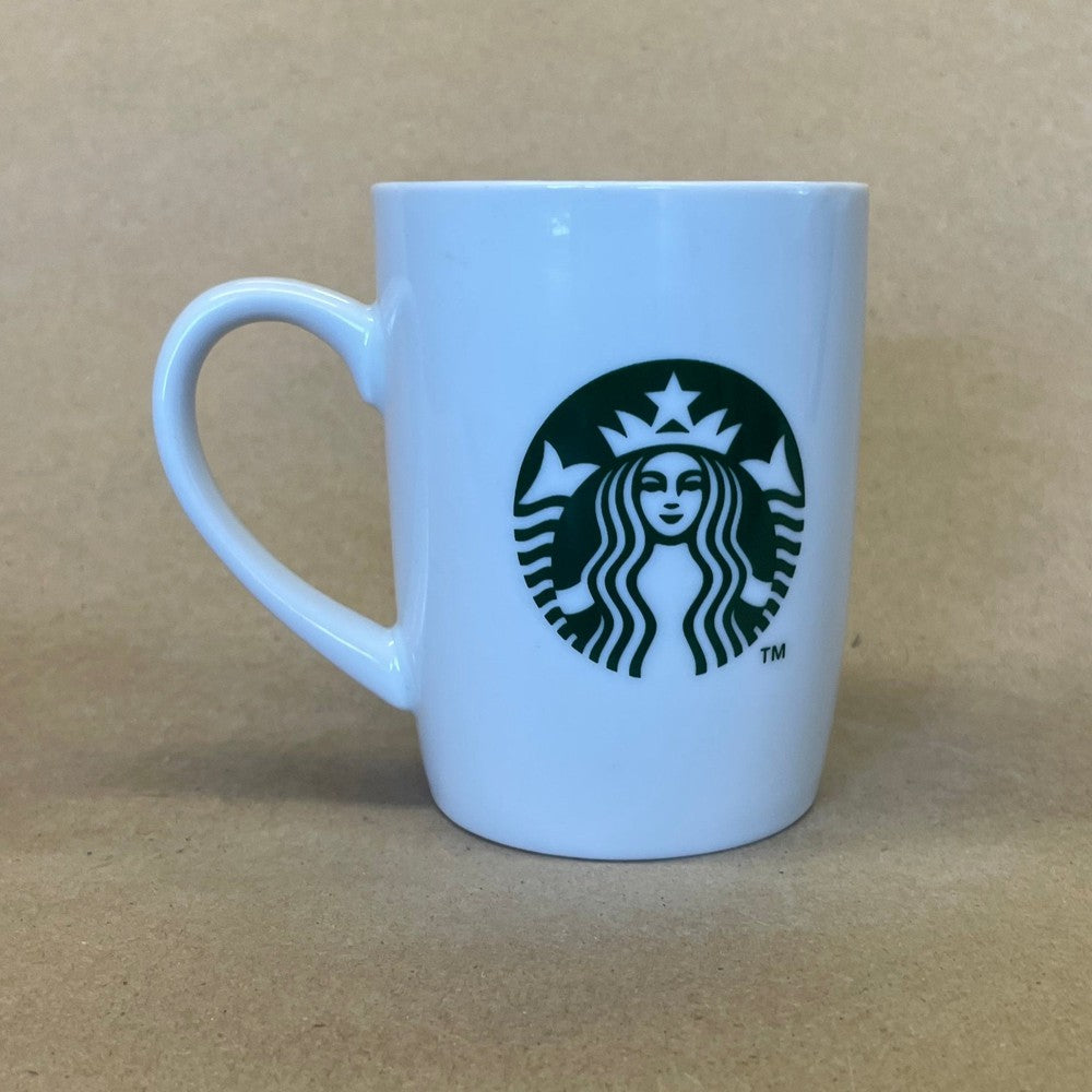 Starbucks White with Green Siren Mug-2013