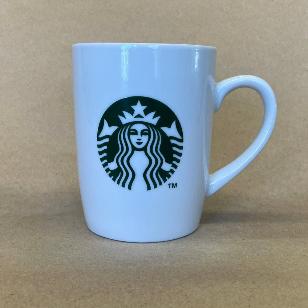 Starbucks White with Green Siren Mug-2013