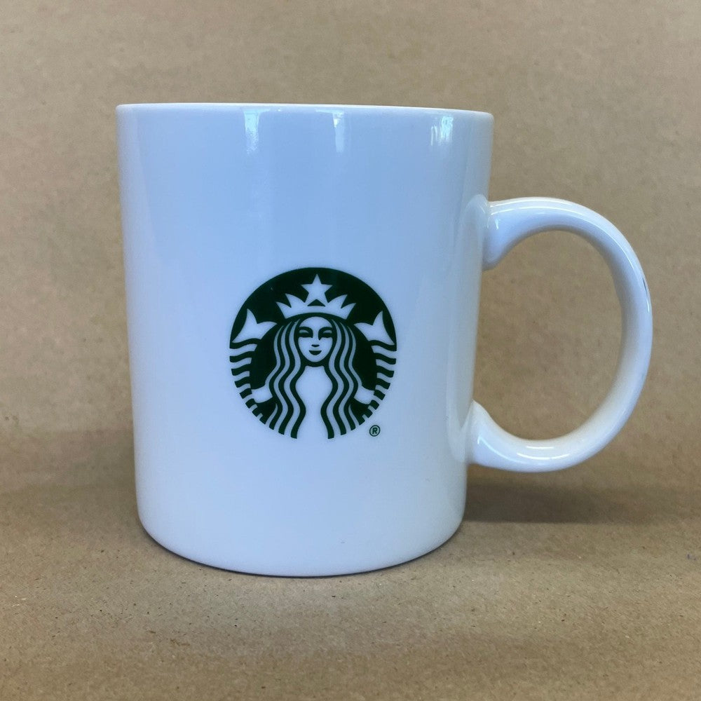 Starbucks White with Green Siren Mug-2015