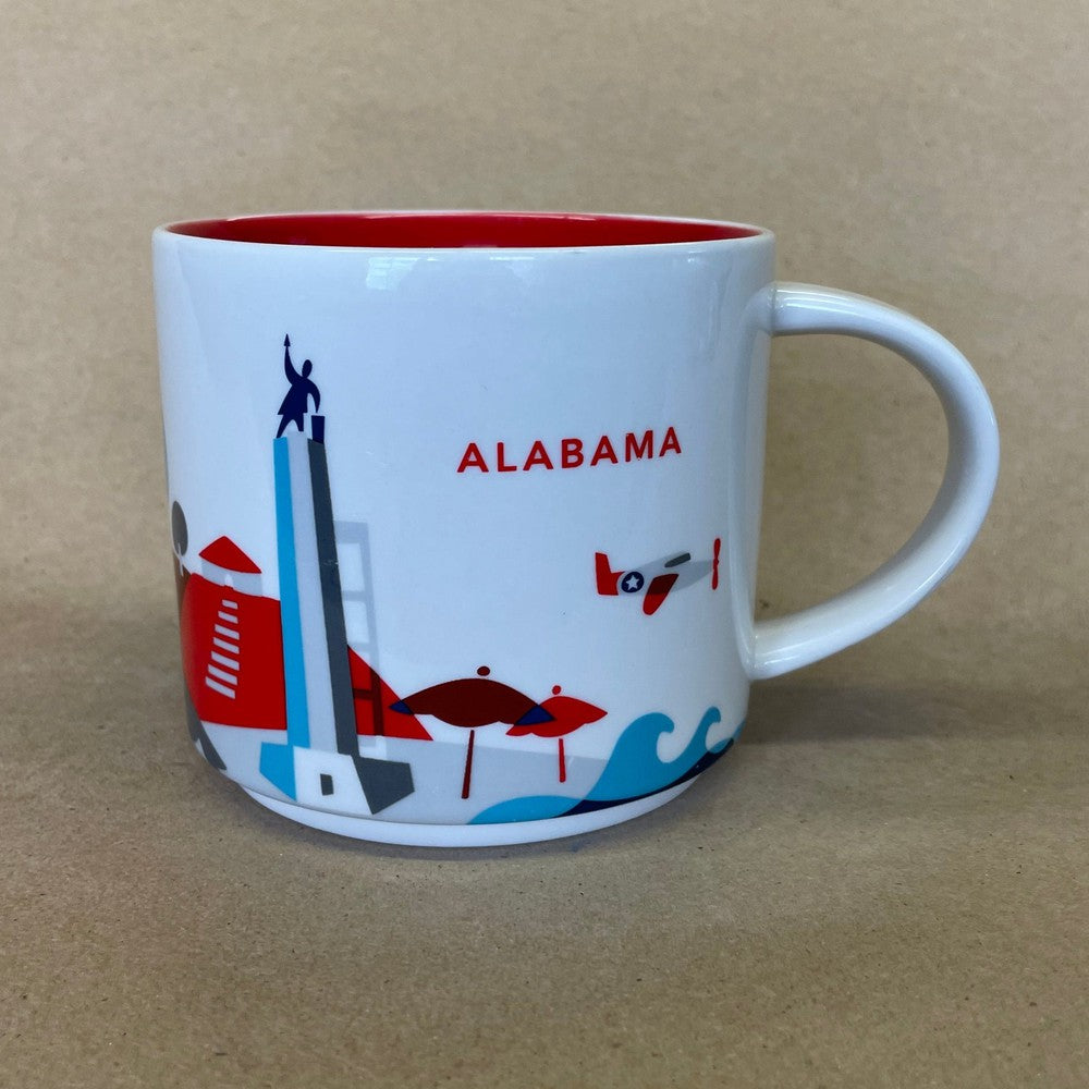 Starbucks You Are Here Series Alabama Mug-2017