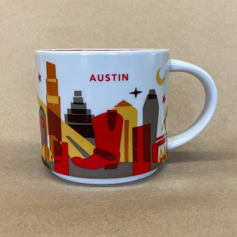 Starbucks You Are Here Series Austin Mug-2014