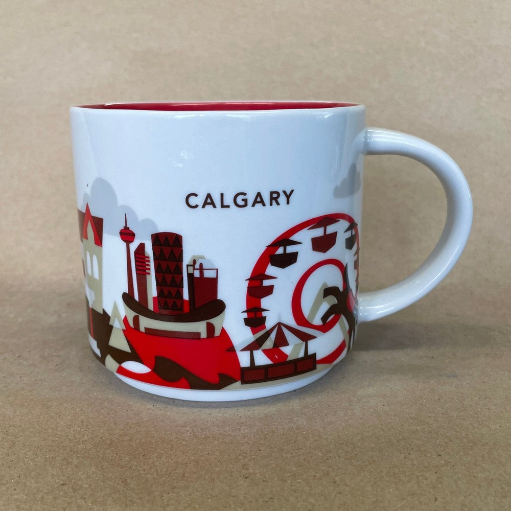 Starbucks You Are Here Series Calgary Mug-2015