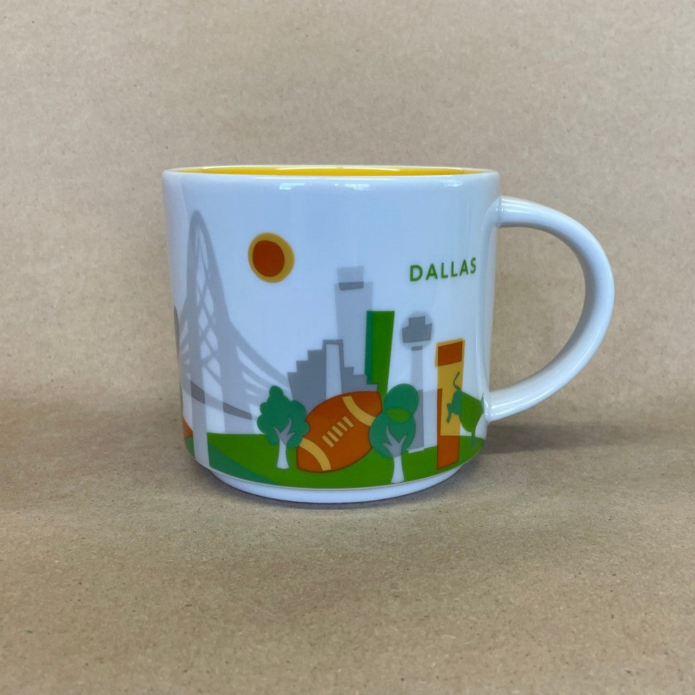 Starbucks You Are Here Series Dallas Mug-2015