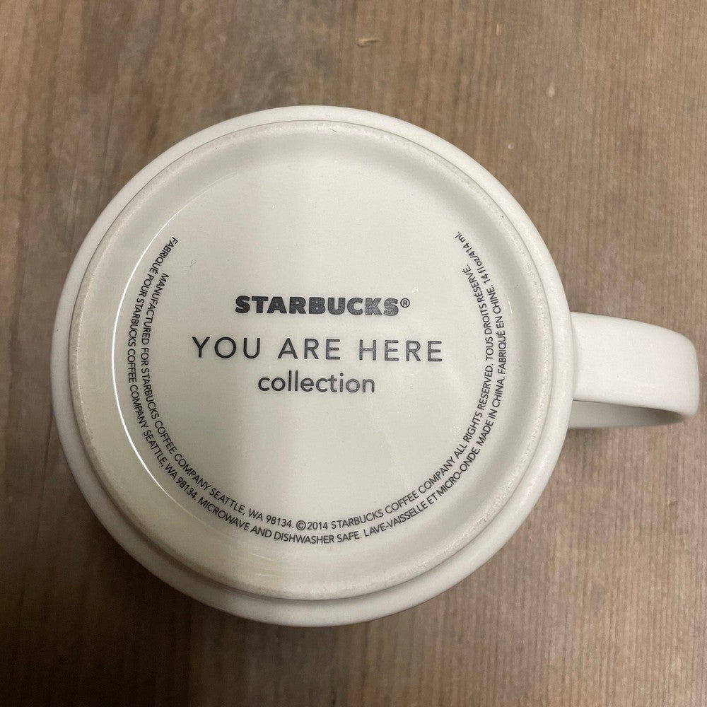 Starbucks You Are Here Series Mug Florida-2014