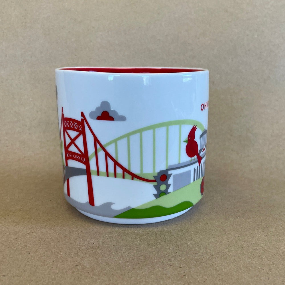 Starbucks You Are Here Series Mug Ohio-2013