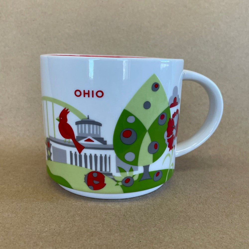 Starbucks You Are Here Series Mug Ohio-2013