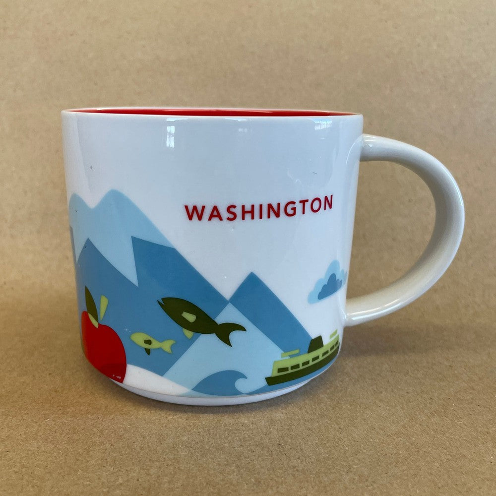 Starbucks You Are Here Series Mug Washington-2017