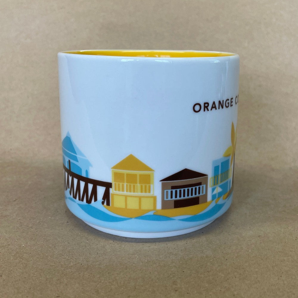 Starbucks You Are Here Series Orange County Mug-2015