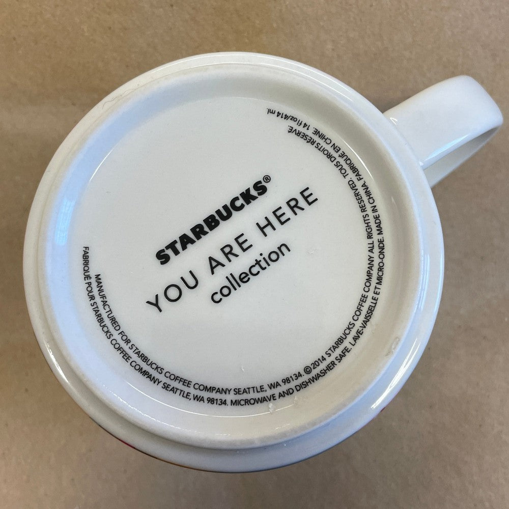 Starbucks You Are Here Series Philadelphia Mug-2014