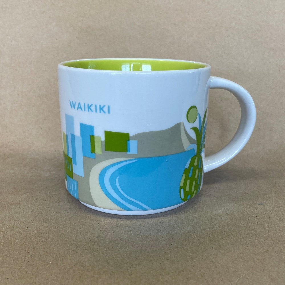 Starbucks You Are Here Series Waikiki Mug-2014