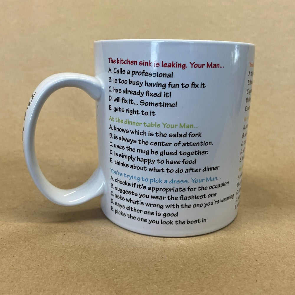 Stir The Man Quiz Mug