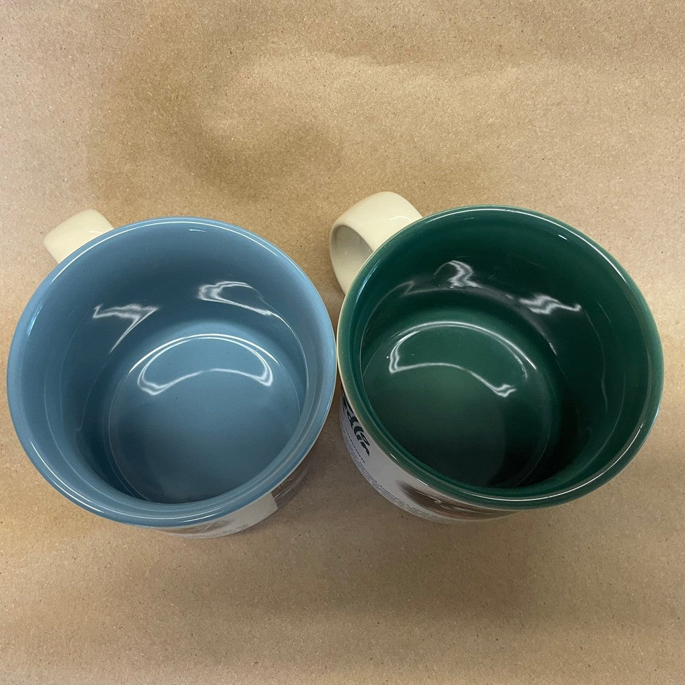Terry Redlin Autograph Mugs-2002 Pair