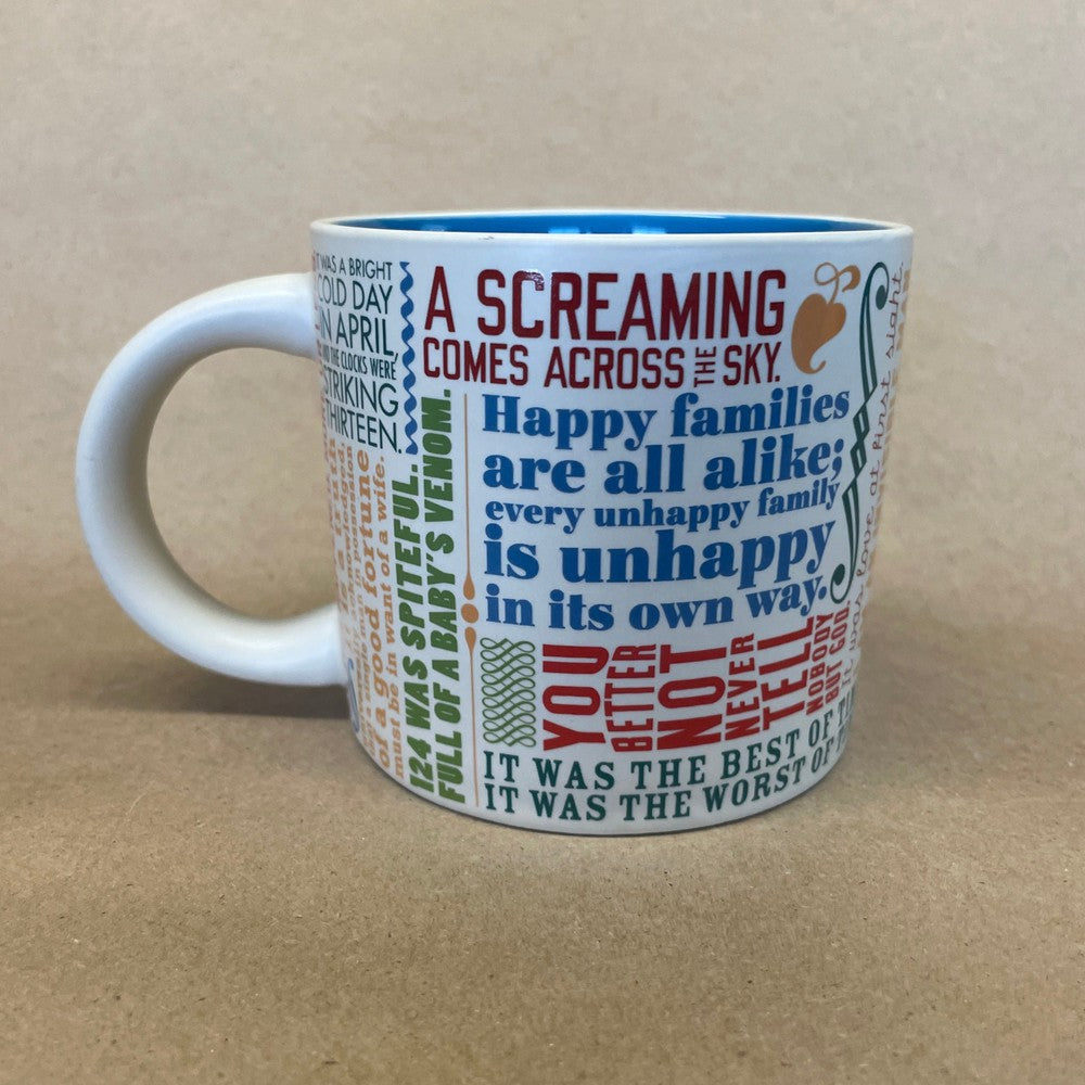 The Unemployed Philosophers Guild First Lines of Literature Mug-2016