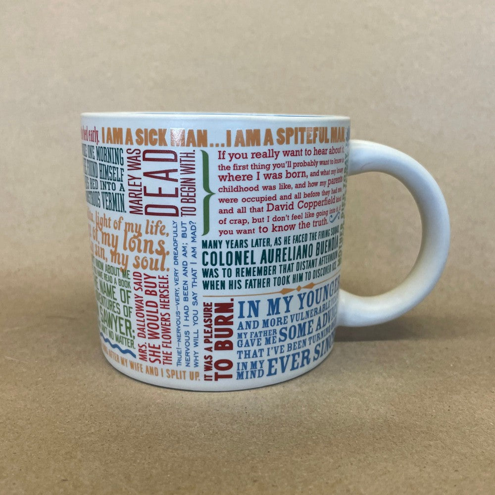 The Unemployed Philosophers Guild First Lines of Literature Mug-2016