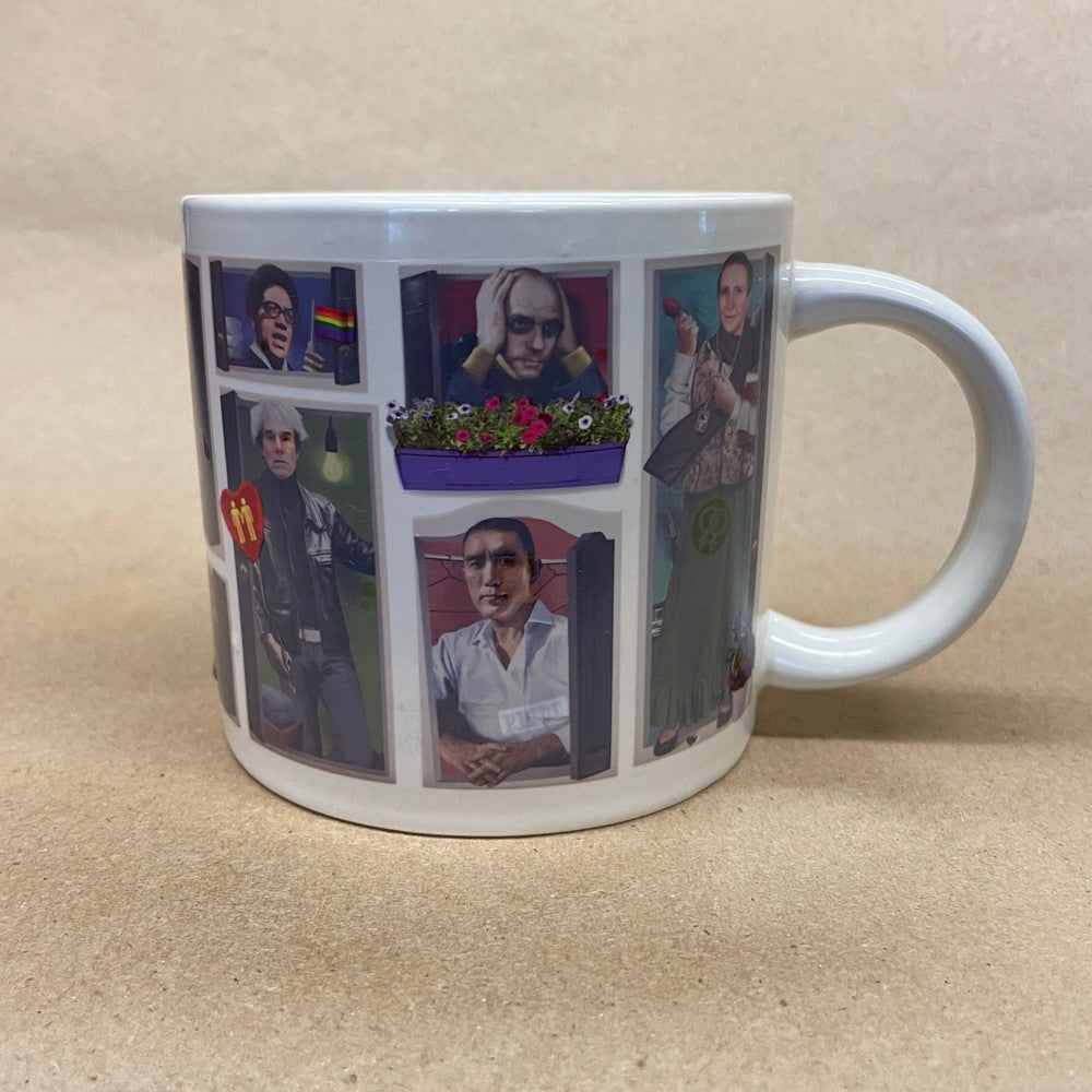 The Unemployed Philosophers Guild Great Gays Out of the Closet Mug-2015