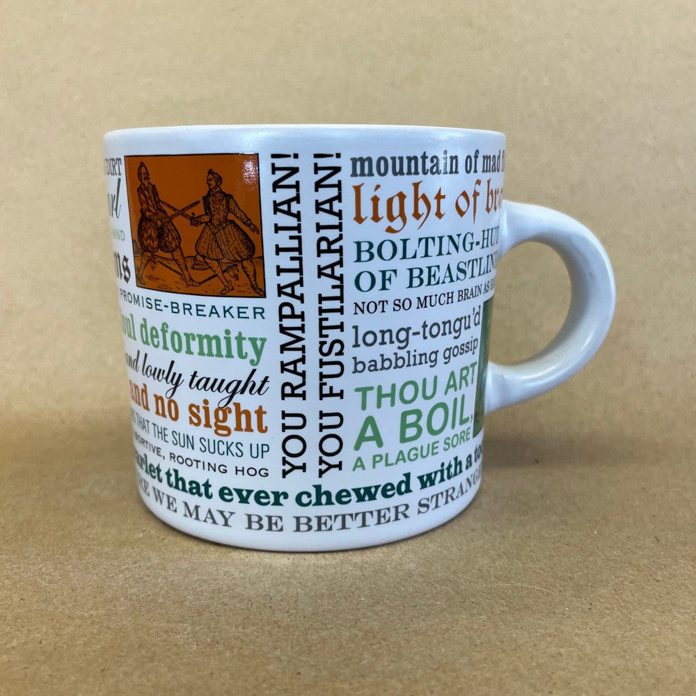 The Unemployed Philosophers Guild Shakespearean Insults Mug-2015