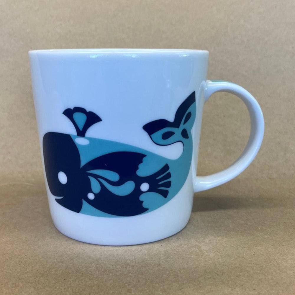 Thomas Paul Amalfi Blue Whales Mug