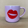 Threshold Red Lips on Pink Mug