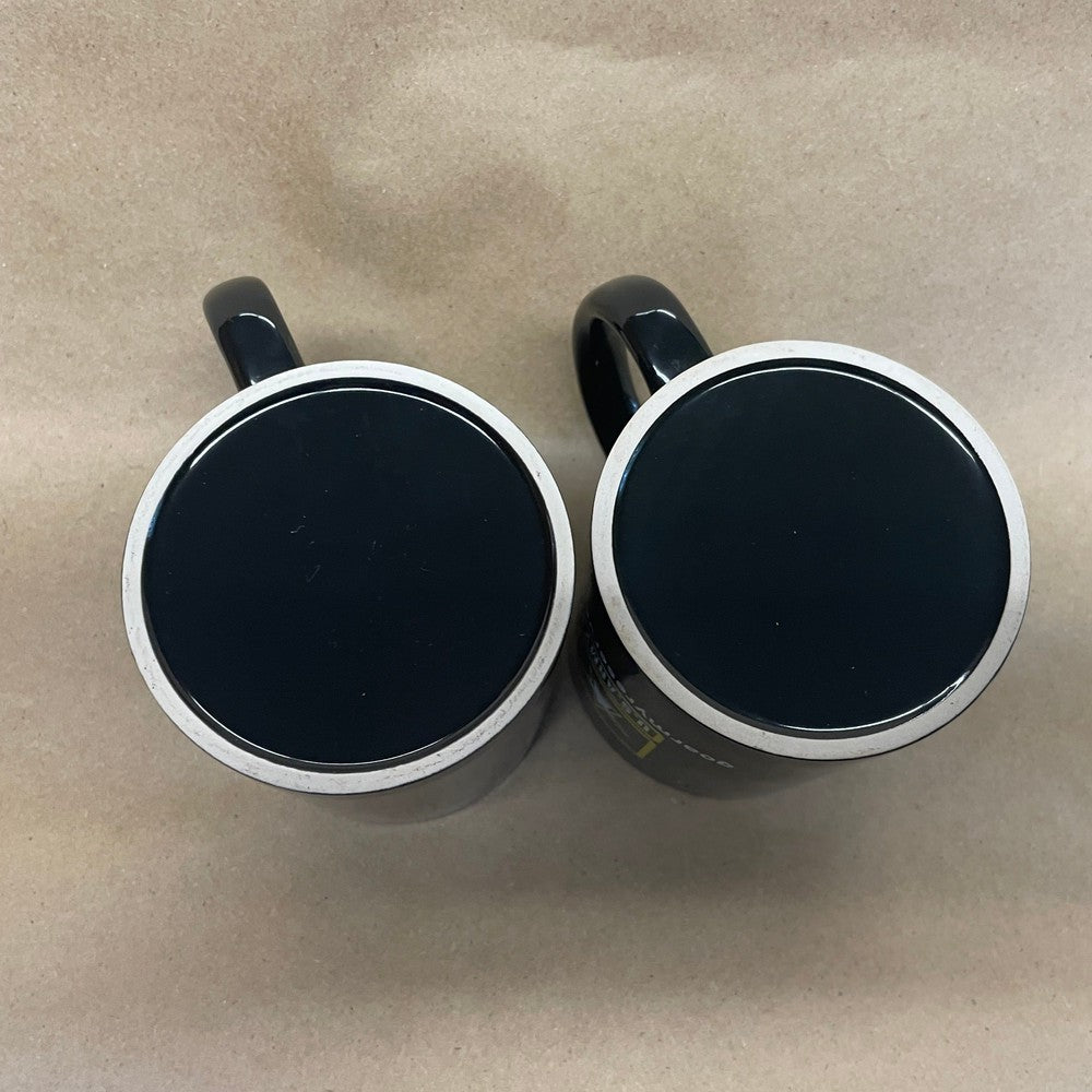 US Army Black Mugs-Pair