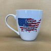 US Flag Born and Raised Mug