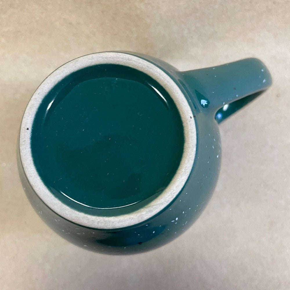 University of Notre Dame Green Speckled Etched Mug