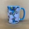 Women's Abstract Faces Drawing Mug