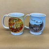 World Market Newton Chocolate and Chocolate Alessandro Mugs-Pair