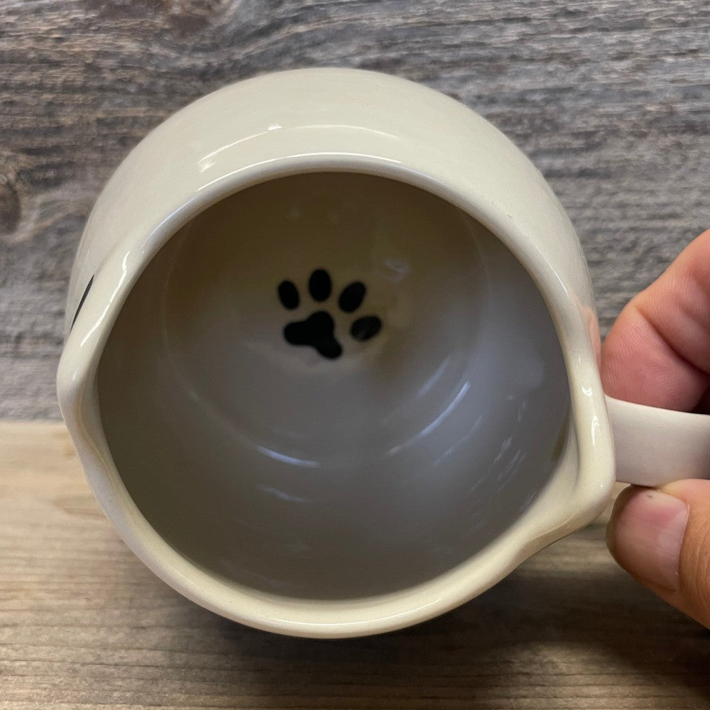 World Market Smiling Cat Mug