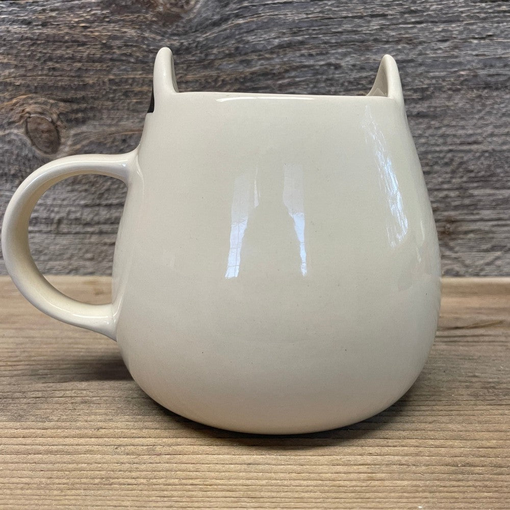 World Market Smiling Cat Mug