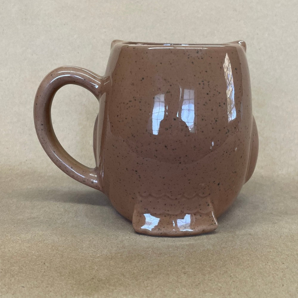 Young's Inc Stoneware Owl Mug